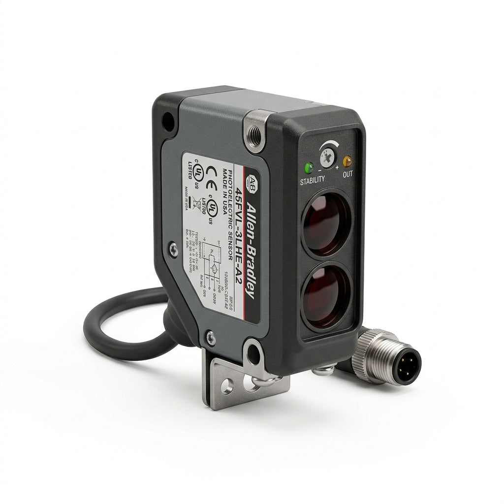ALLEN-BRADLEY 45FVL-3LHE-A2 DETECTORES O SENSORES FOTOELECTRICOS Y FOTOCELDAS