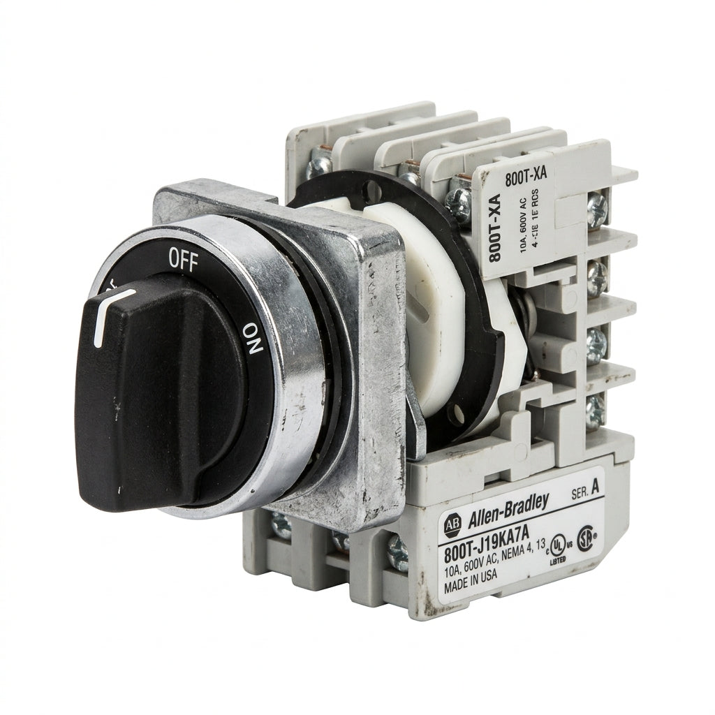 ALLEN-BRADLEY 800T-J19KA7A SELECTORES Y CONMUTADORES DE FASE - LEVAS