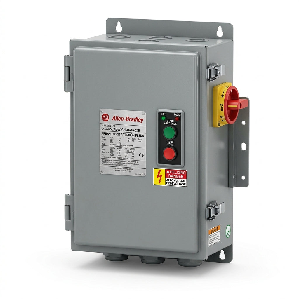 ALLEN-BRADLEY 512-CAB-A1G-1-4G-6P-24R ARRANCADORES A TENSION PLENA