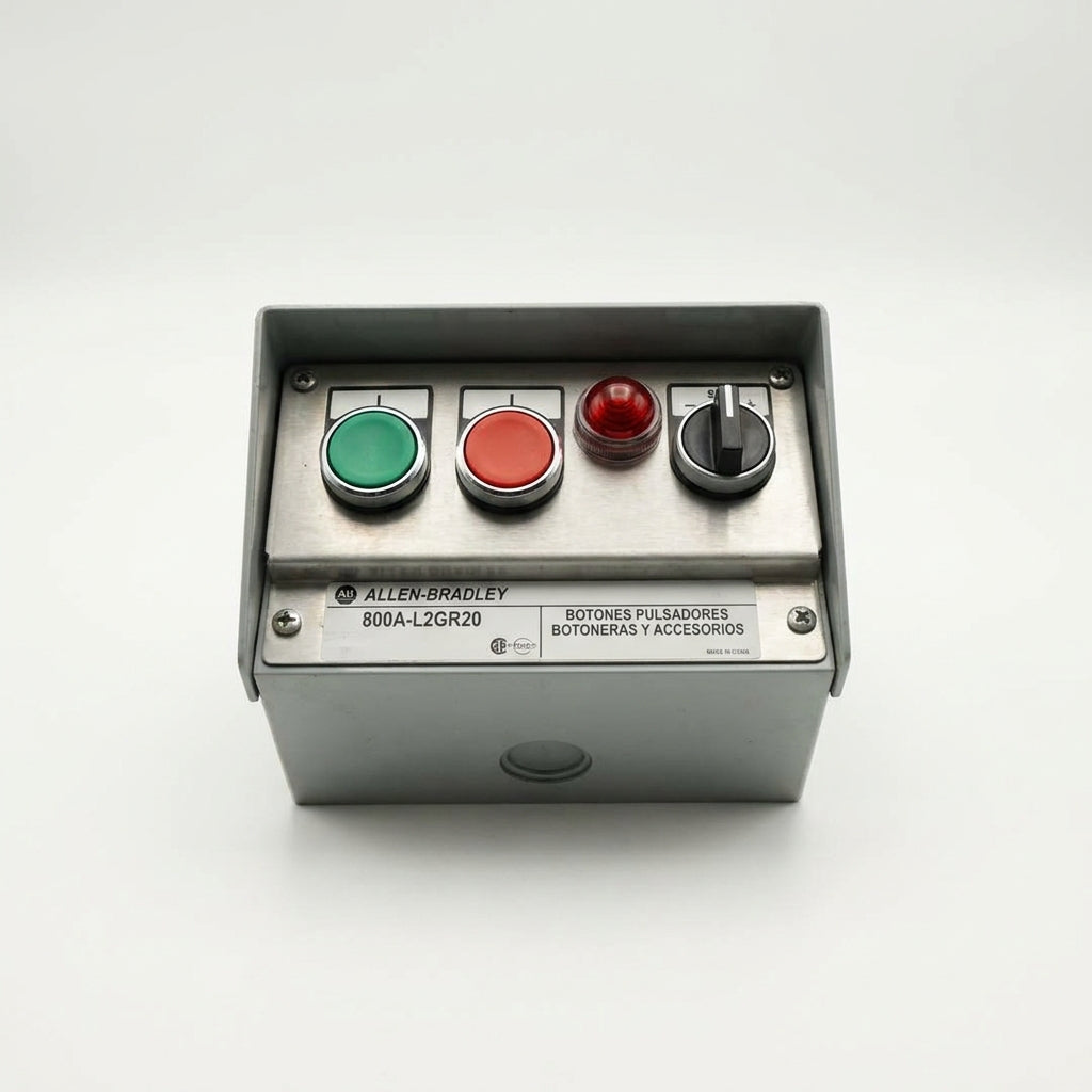 ALLEN-BRADLEY 800A-L2GR20 BOTONES PULSADORES BOTONERAS Y ACCESORIOS