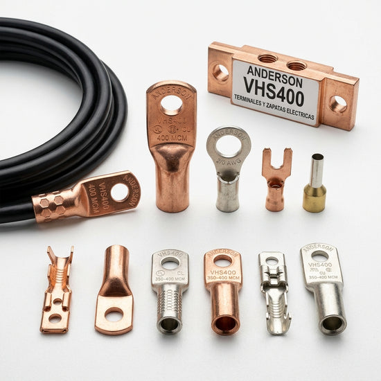 ANDERSON VHS400 TERMINALES Y ZAPATAS ELECTRICAS