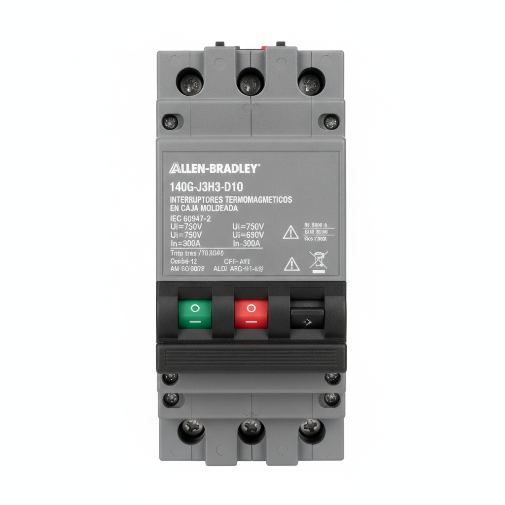 ALLEN-BRADLEY 140G-J3H3-D1O INTERRUPTORES TERMOMAGNETICOS EN CAJA MOLDEADA