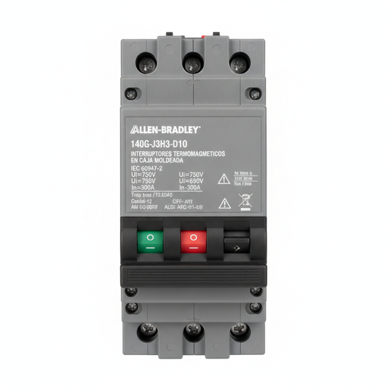 ALLEN-BRADLEY 140G-J3H3-D1O INTERRUPTORES TERMOMAGNETICOS EN CAJA MOLDEADA