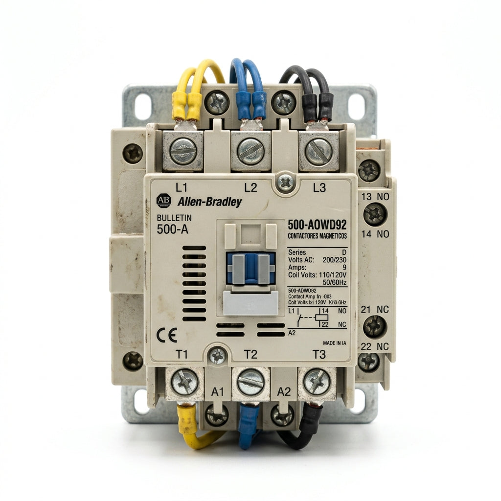 ALLEN-BRADLEY 500-AOWD92 CONTACTORES MAGNETICOS