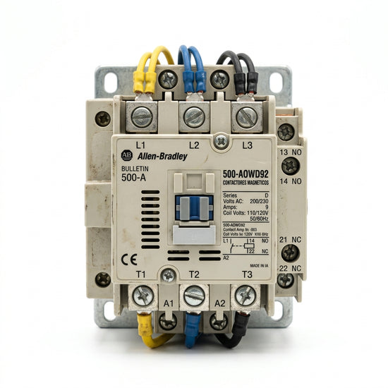 ALLEN-BRADLEY 500-AOWD92 CONTACTORES MAGNETICOS