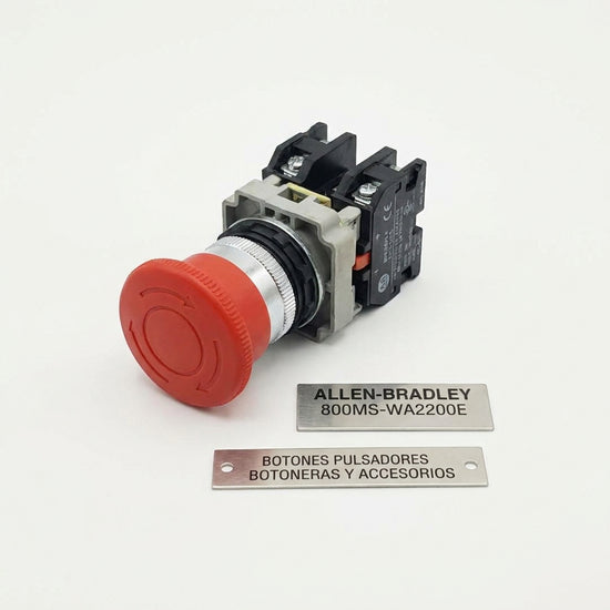 ALLEN-BRADLEY 800MS-WA2200E BOTONES PULSADORES BOTONERAS Y ACCESORIOS