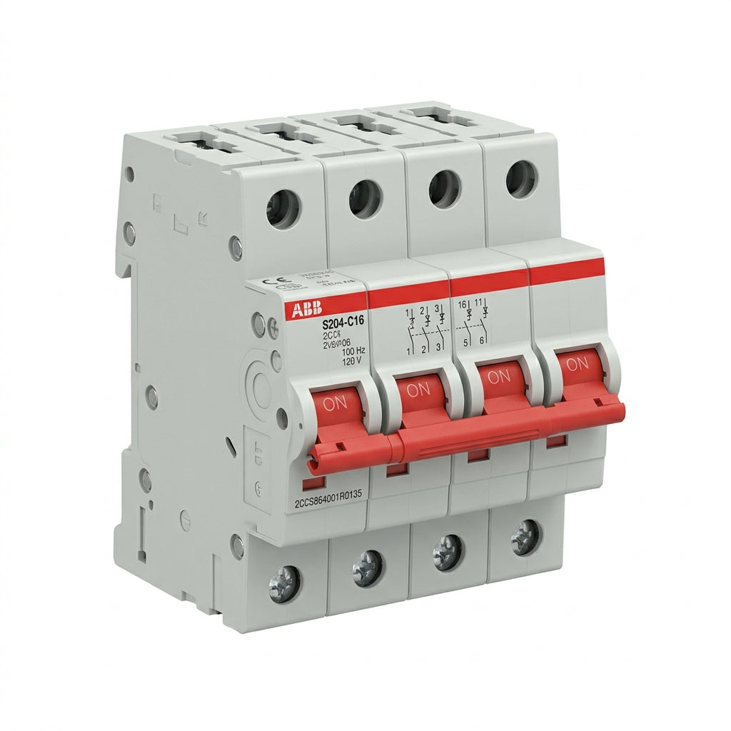 ABB 2CCS864001R0135 INTERRUPTORES TERMOMAGNETICOS MINIATURA RIEL DIN