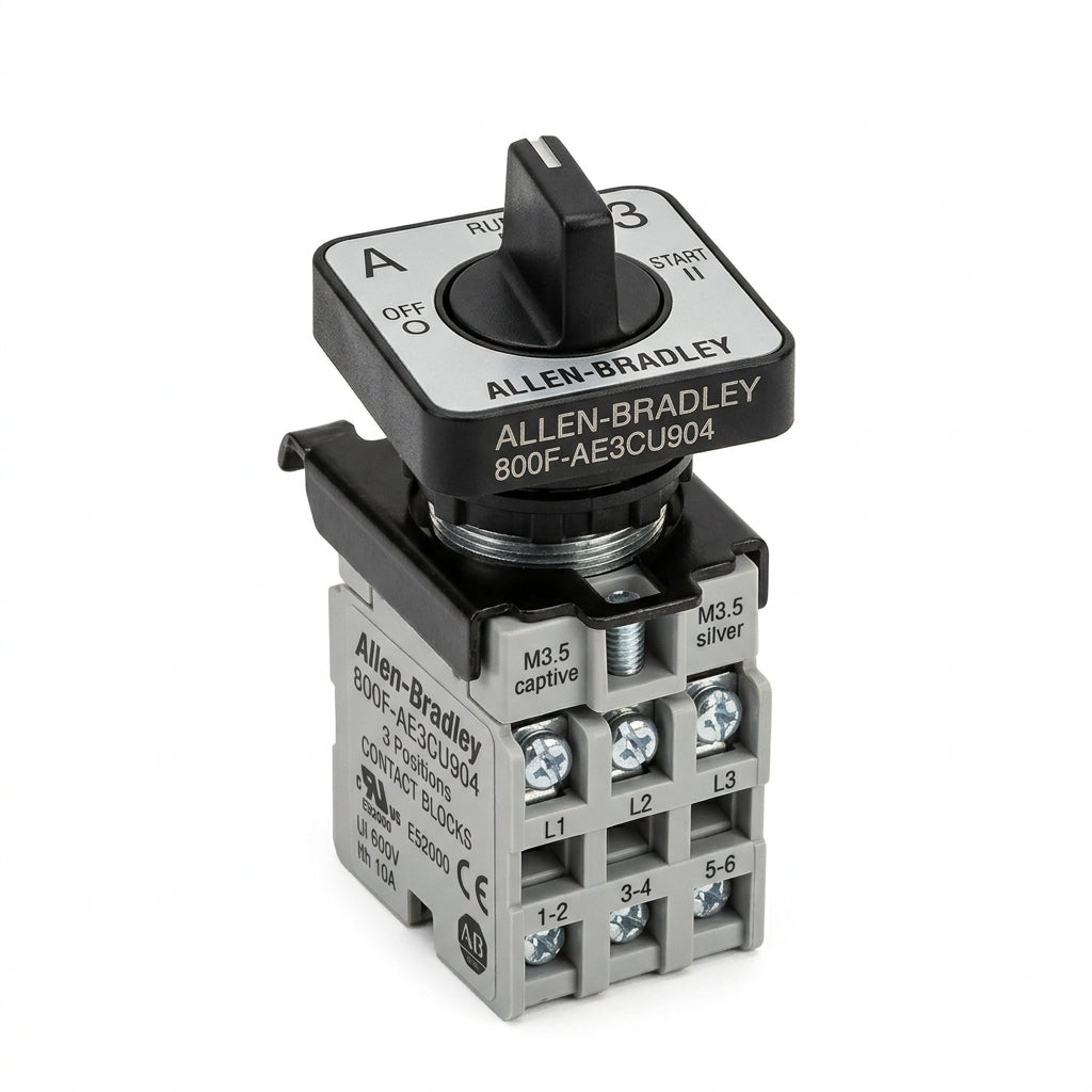 ALLEN-BRADLEY 800F-AE3CU904 BOTONES PULSADORES BOTONERAS Y ACCESORIOS