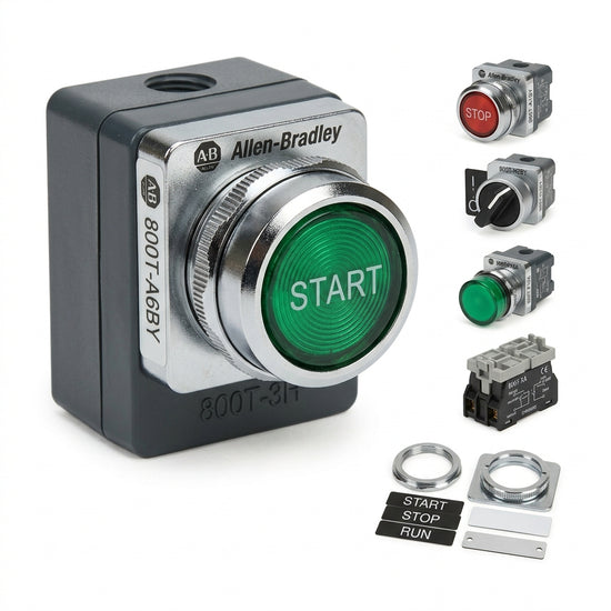 ALLEN-BRADLEY 800T-A6BY BOTONES PULSADORES BOTONERAS Y ACCESORIOS