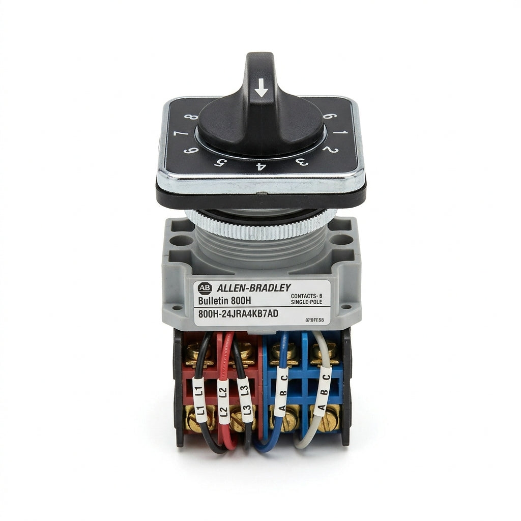 ALLEN-BRADLEY 800H-24JRA4KB7AD SELECTORES Y CONMUTADORES DE FASE - LEVAS