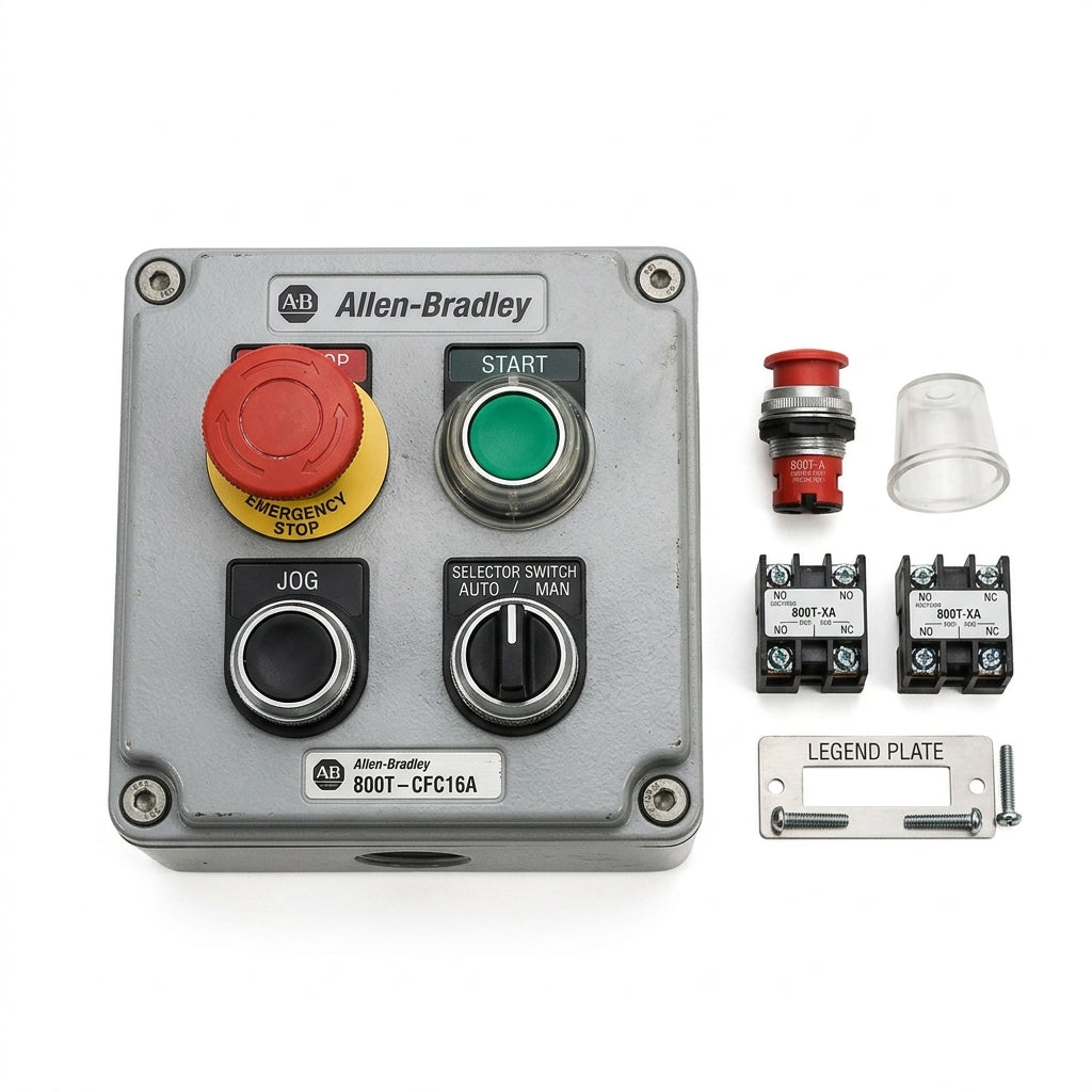 ALLEN-BRADLEY 800T-CFC16A BOTONES PULSADORES BOTONERAS Y ACCESORIOS