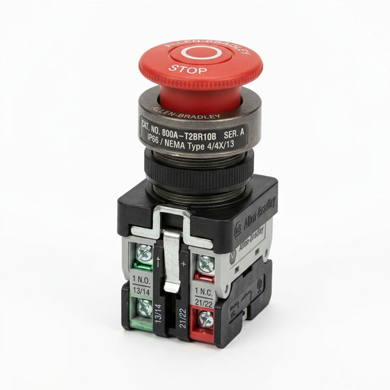 ALLEN-BRADLEY 800A-T2BR10B BOTONES PULSADORES BOTONERAS Y ACCESORIOS