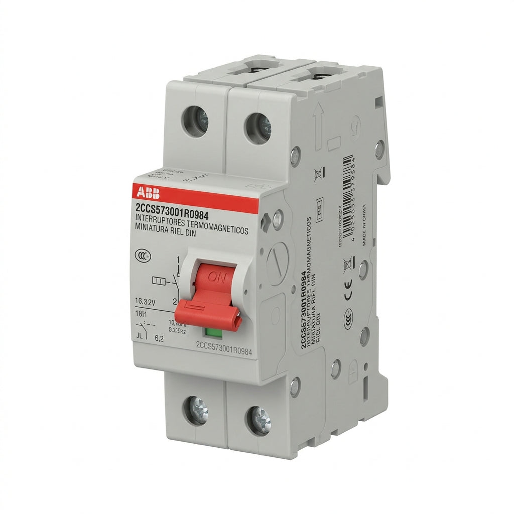 ABB 2CCS573001R0984 INTERRUPTORES TERMOMAGNETICOS MINIATURA RIEL DIN