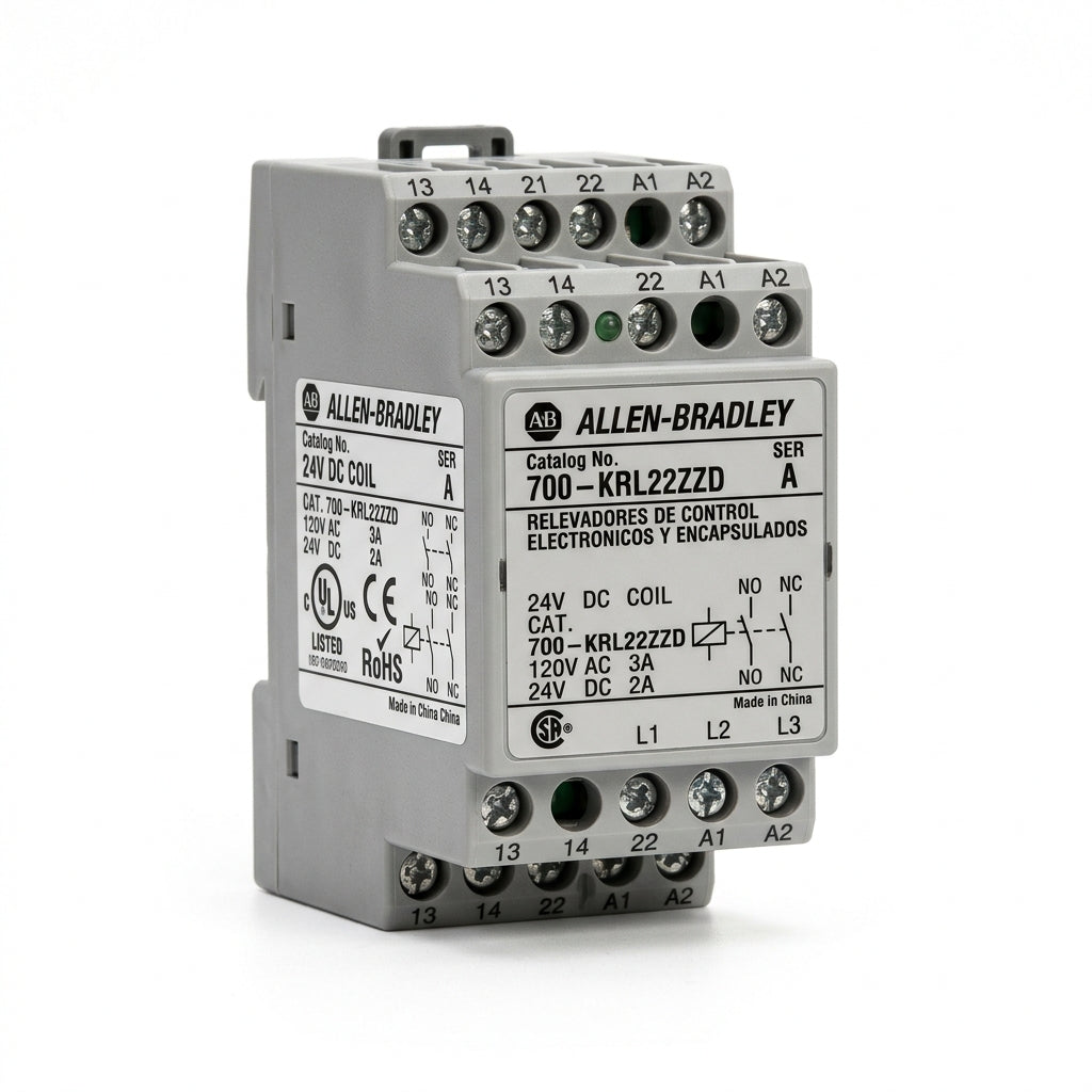 ALLEN-BRADLEY 700KRL22ZZD RELEVADORES DE CONTROL ELECTRONICOS Y ENCAPSULADOS