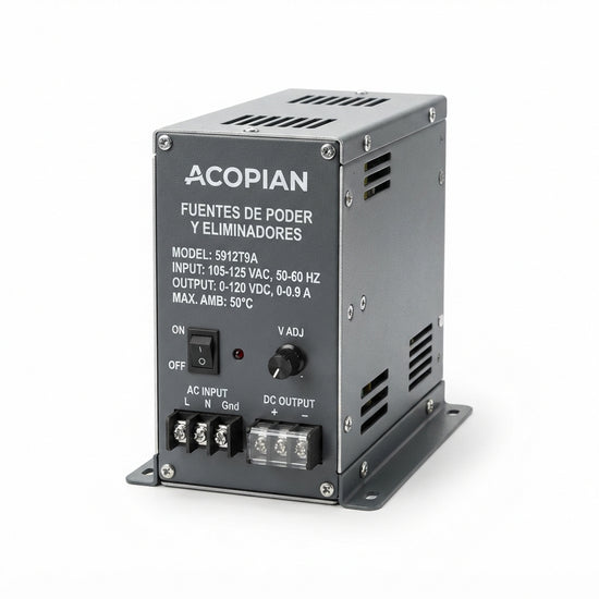 ACOPIAN 5912T9A FUENTES DE PODER Y ELIMINADORES