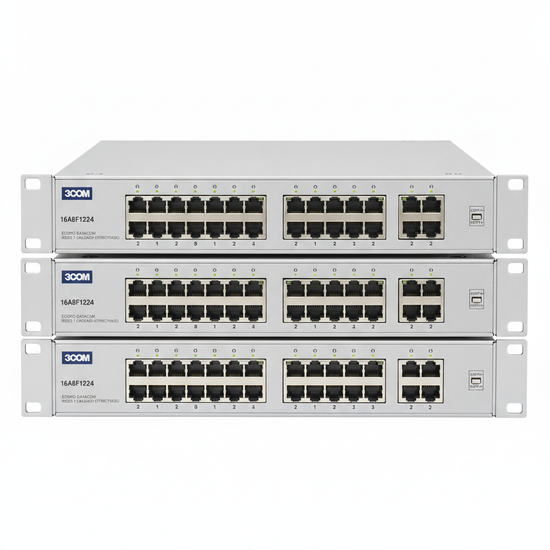3COM 16A8F1224 EQUIPO DATACOM (REDES Y CABLEADO ESTRUCTURADO)