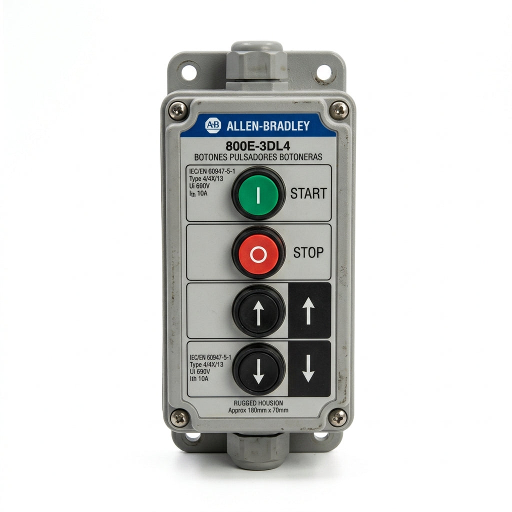ALLEN-BRADLEY 800E-3DL4 BOTONES PULSADORES BOTONERAS
