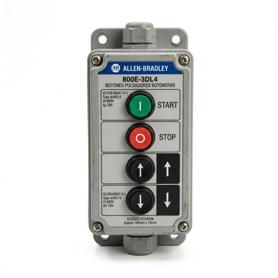 ALLEN-BRADLEY 800E-3DL4 BOTONES PULSADORES BOTONERAS