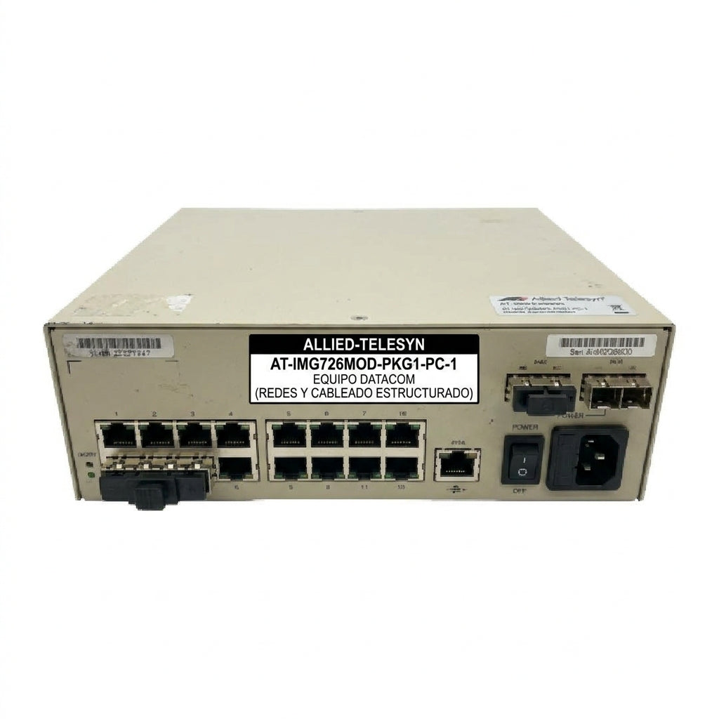 ALLIED-TELESYN AT-IMG726MOD-PKG1-PC-1 EQUIPO DATACOM (REDES Y CABLEADO ESTRUCTURADO)