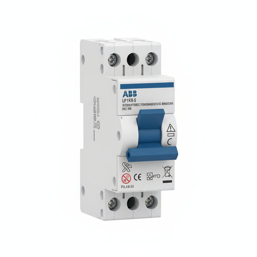 ABB LP1K8-S INTERRUPTORES TERMOMAGNETICOS MINIATURA RIEL DIN