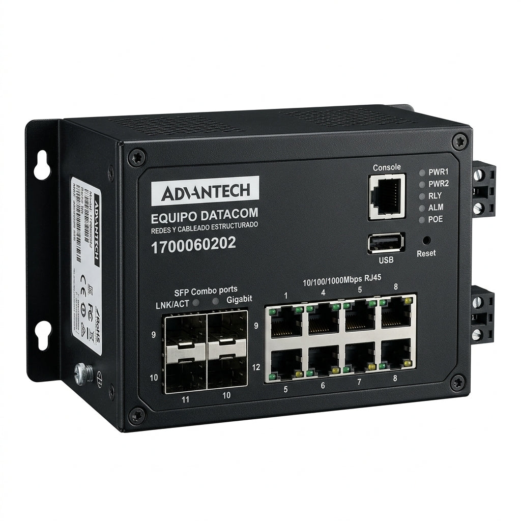 ADVANTECH 1700060202 EQUIPO DATACOM (REDES Y CABLEADO ESTRUCTURADO)
