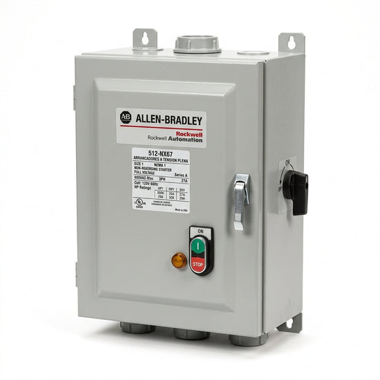 ALLEN-BRADLEY 512-NX67 ARRANCADORES A TENSION PLENA