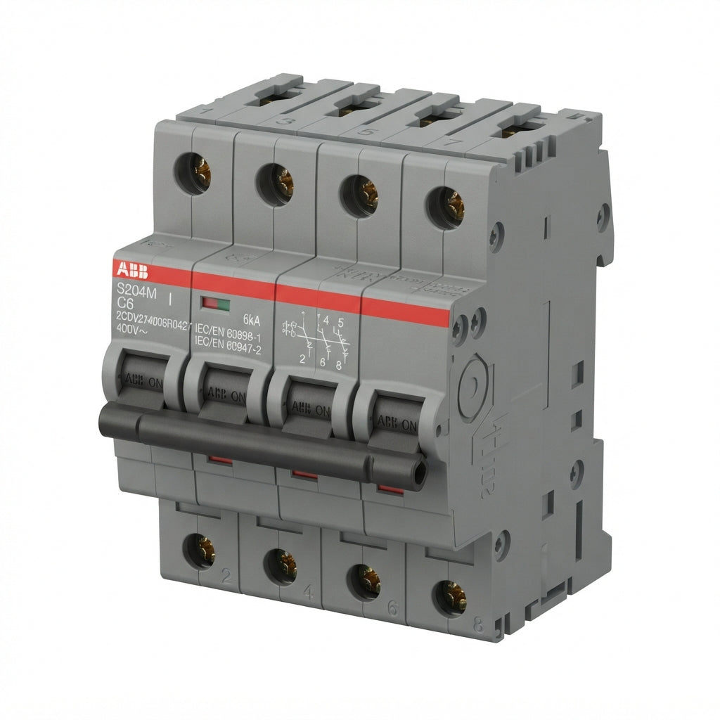 ABB 2CDV274006R0427 INTERRUPTORES TERMOMAGNETICOS MINIATURA RIEL DIN