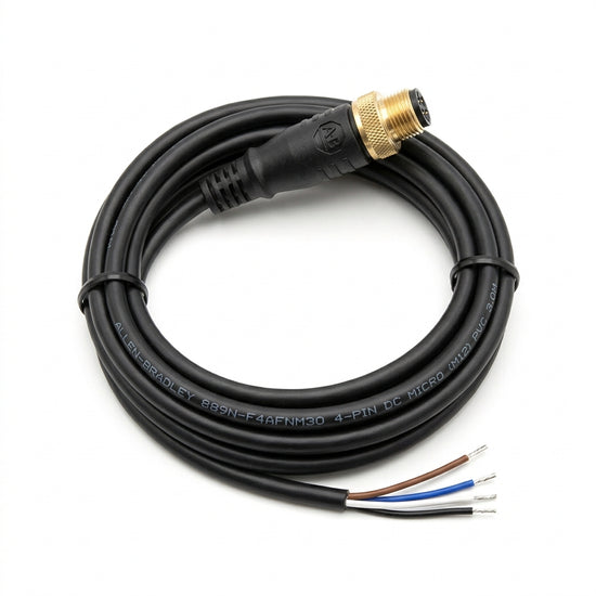 ALLEN-BRADLEY 889N-F4AFNM30 CONECTORES RAPIDOS Y CABLES PARA SENSOR (CORDSETS)