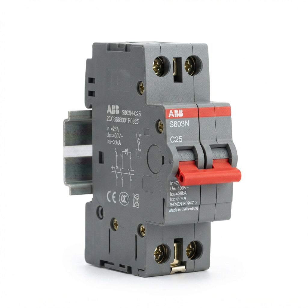 ABB 2CCS883001R0825 INTERRUPTORES TERMOMAGNETICOS MINIATURA RIEL DIN