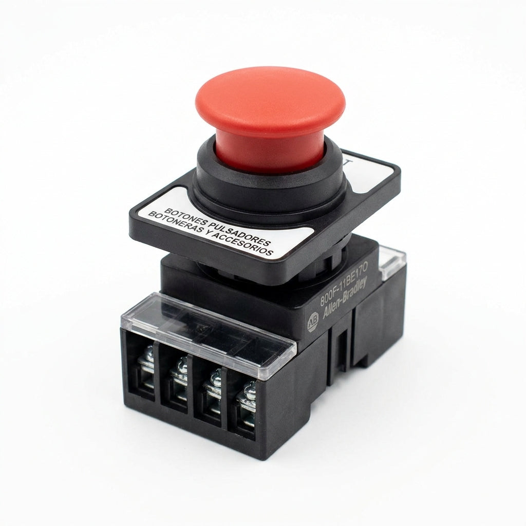 ALLEN-BRADLEY 800F-11BE17O BOTONES PULSADORES BOTONERAS Y ACCESORIOS