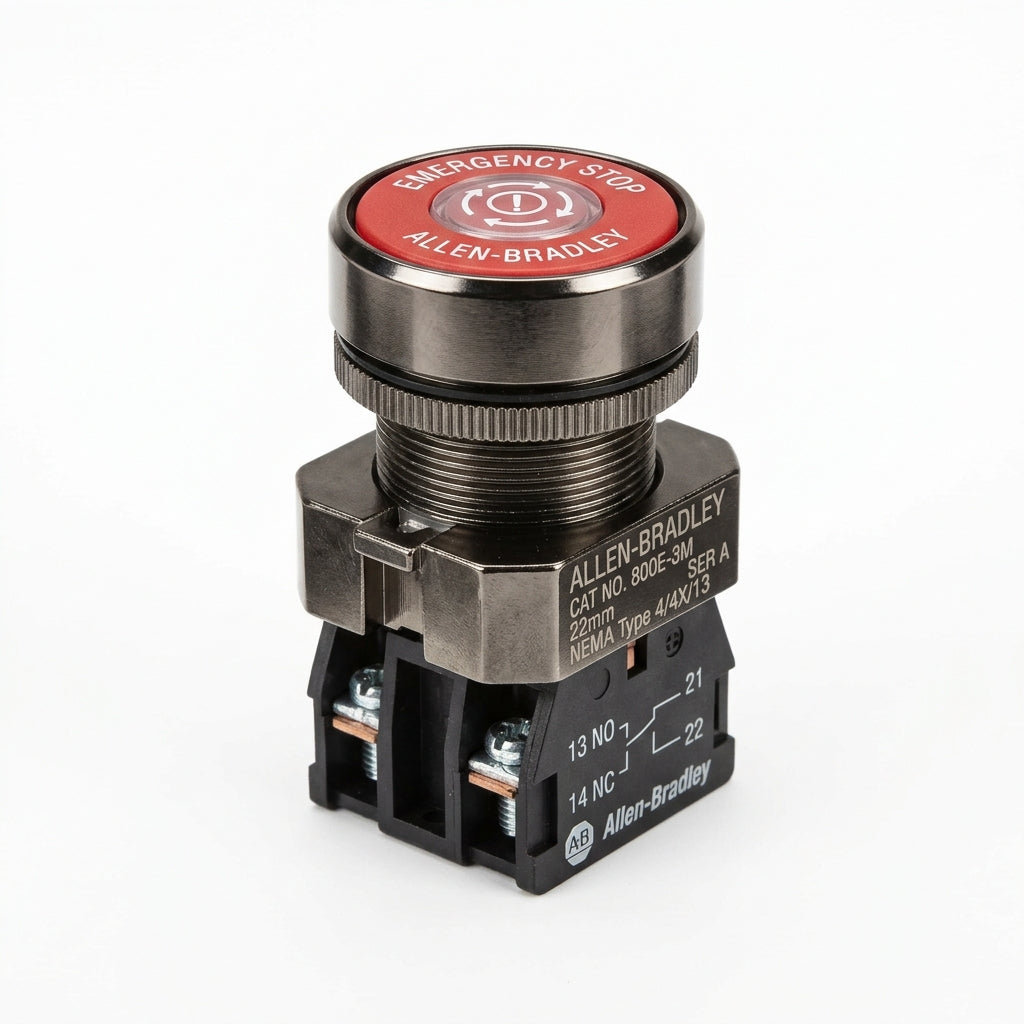 ALLEN-BRADLEY 800E-3M BOTONES PULSADORES BOTONERAS