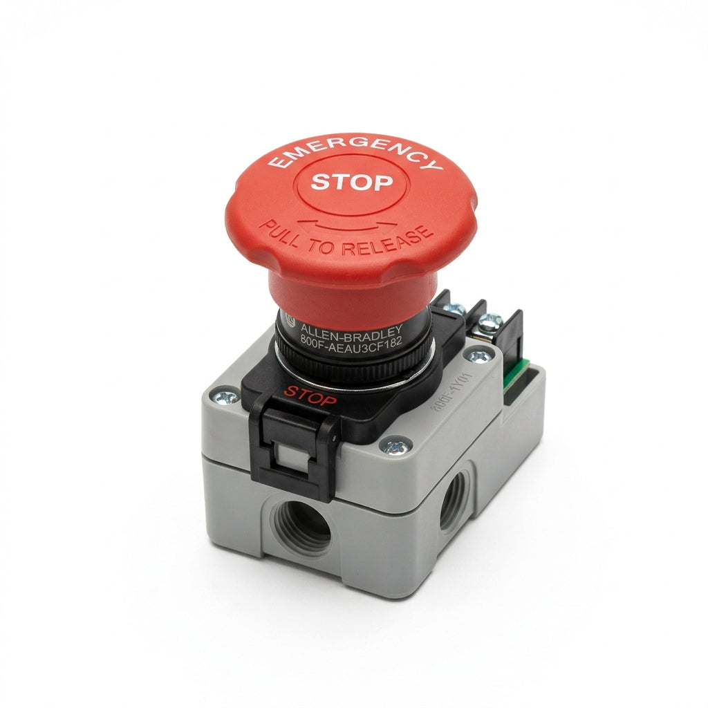 ALLEN-BRADLEY 800F-AEAU3CF182 BOTONES PULSADORES BOTONERAS Y ACCESORIOS