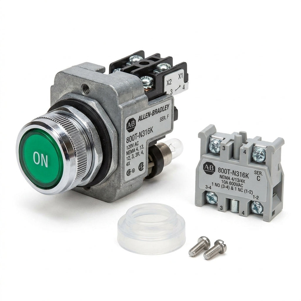 ALLEN-BRADLEY 800T-N316K BOTONES PULSADORES BOTONERAS Y ACCESORIOS