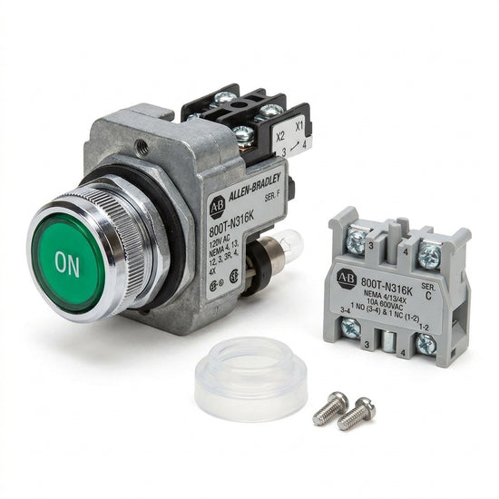 ALLEN-BRADLEY 800T-N316K BOTONES PULSADORES BOTONERAS Y ACCESORIOS