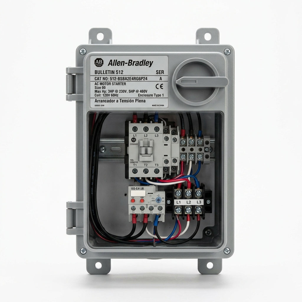 ALLEN-BRADLEY 512-BSBA2E4RG6P24 ARRANCADORES A TENSION PLENA