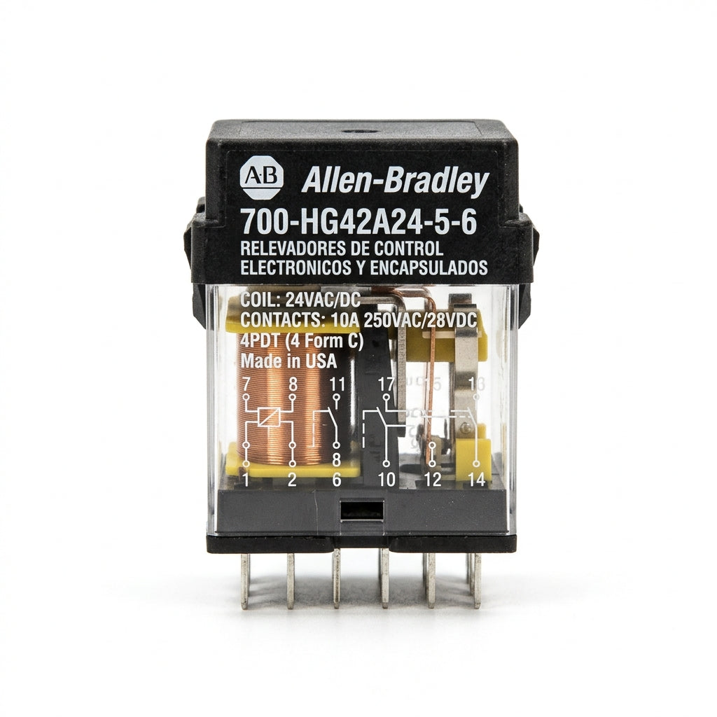 ALLEN-BRADLEY 700-HG42A24-5-6 RELEVADORES DE CONTROL ELECTRONICOS Y ENCAPSULADOS