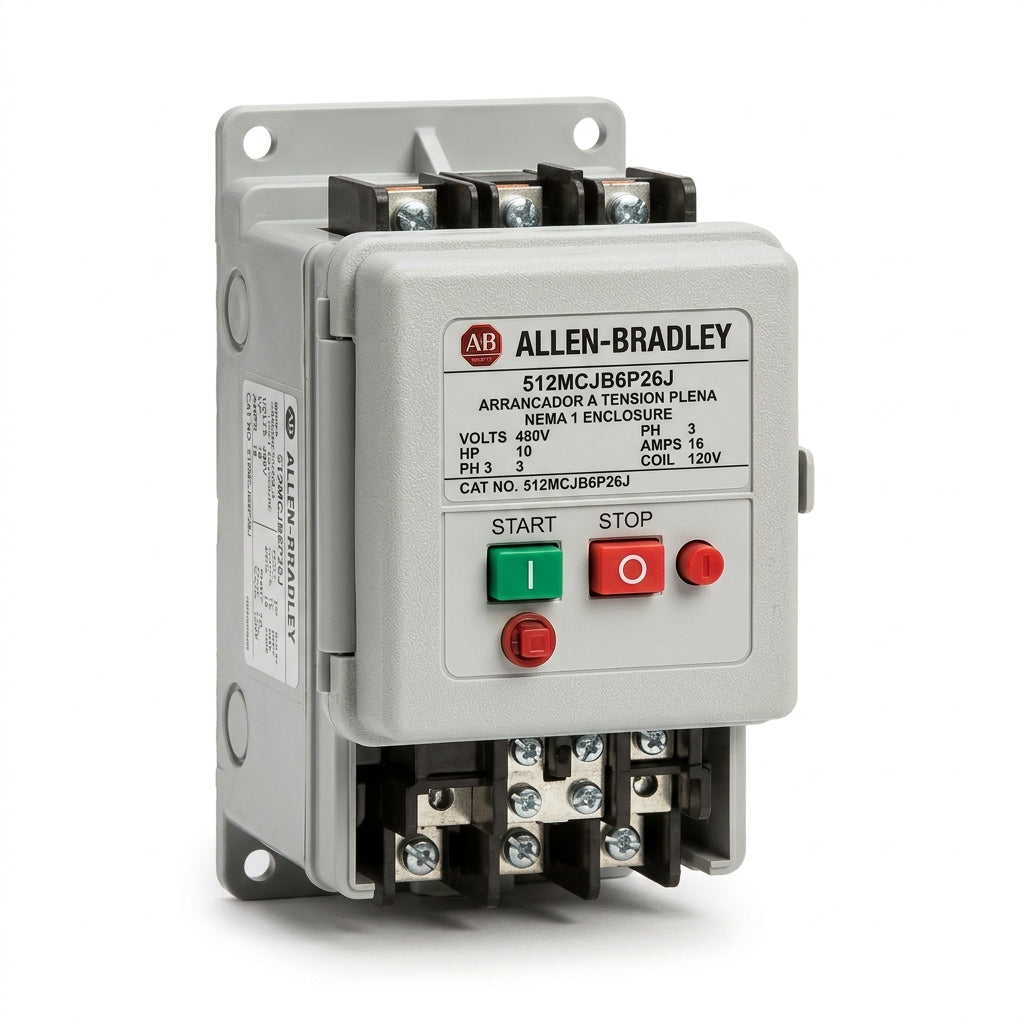 ALLEN-BRADLEY 512MCJB6P26J ARRANCADORES A TENSION PLENA