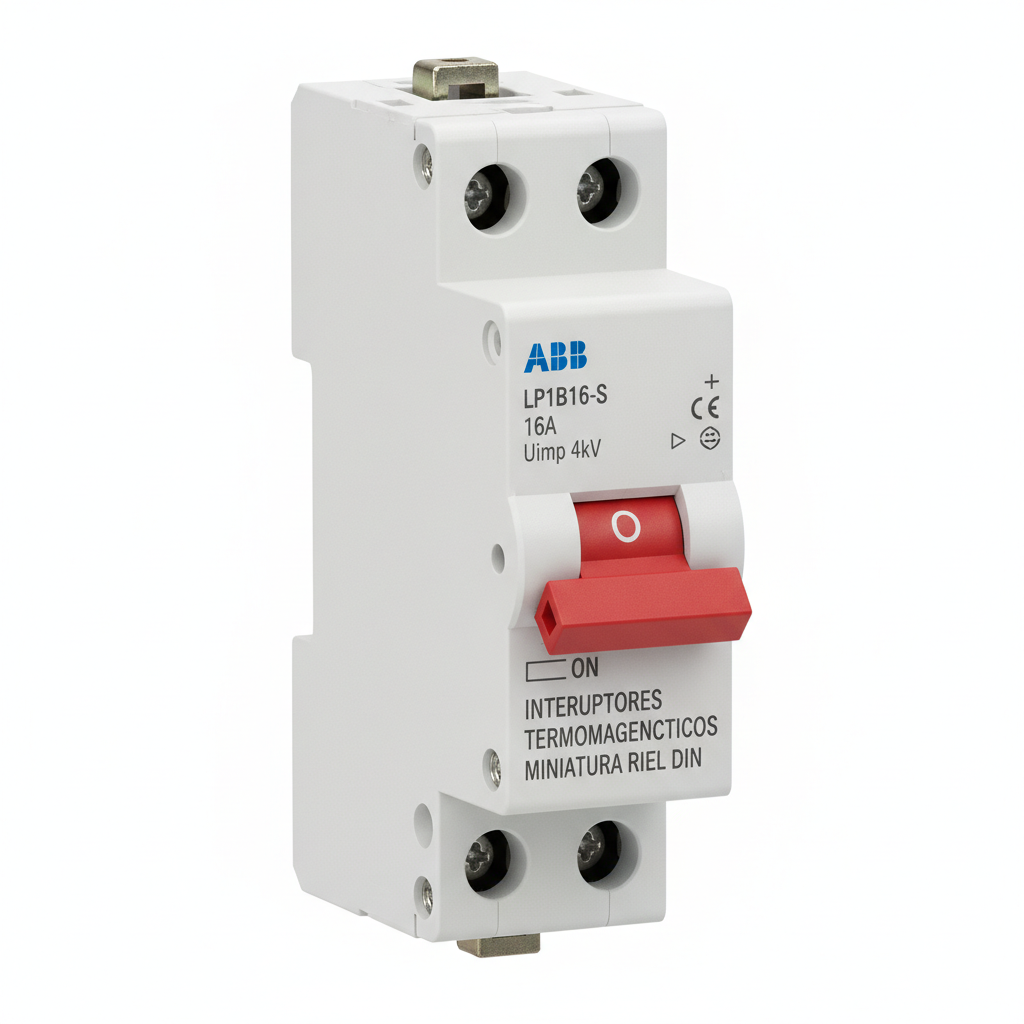ABB LP1B16-S INTERRUPTORES TERMOMAGNETICOS MINIATURA RIEL DIN
