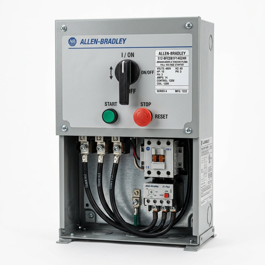 ALLEN-BRADLEY 512-BFCDB1F14G24R ARRANCADORES A TENSION PLENA