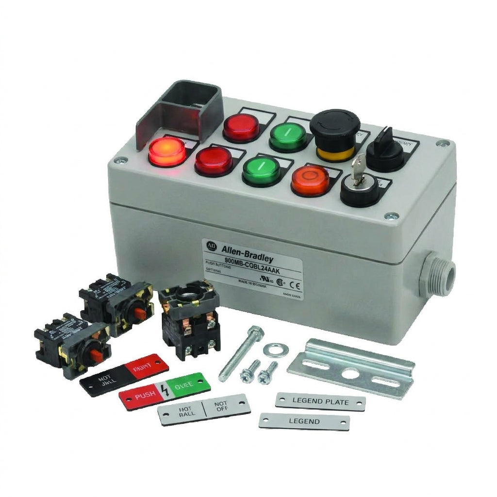 ALLEN-BRADLEY 800MB-CQBL24AAK BOTONES PULSADORES BOTONERAS Y ACCESORIOS
