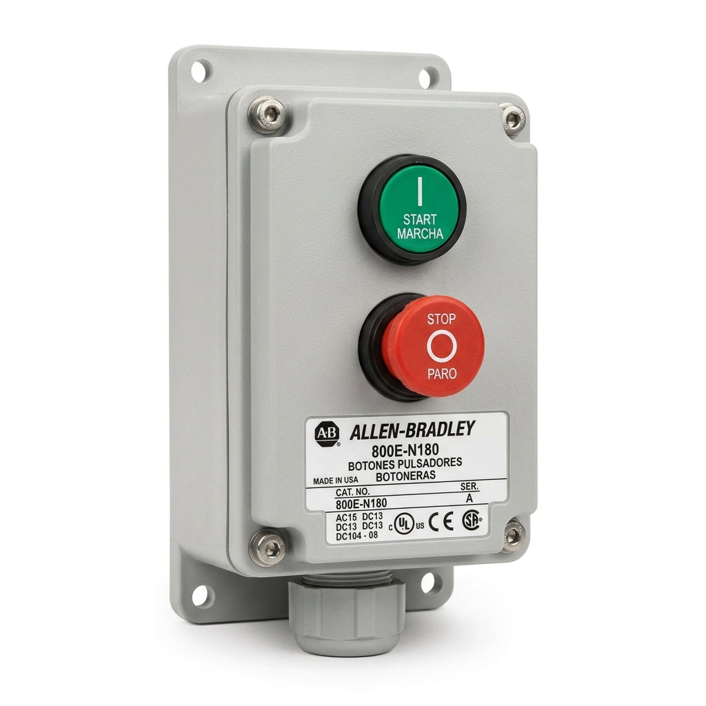 ALLEN-BRADLEY 800E-N180 BOTONES PULSADORES BOTONERAS