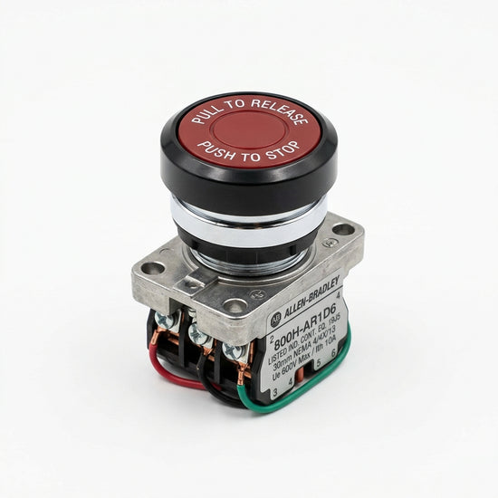ALLEN-BRADLEY 800H-AR1D6 BOTONES PULSADORES BOTONERAS Y ACCESORIOS