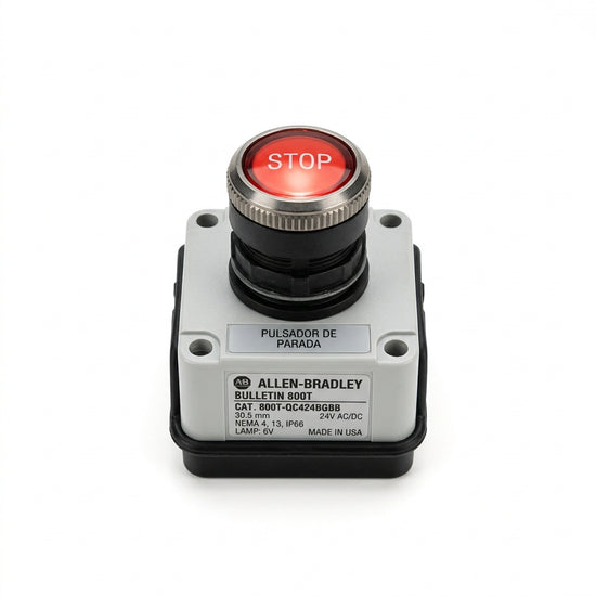 ALLEN-BRADLEY 800T-QC424BGBB BOTONES PULSADORES BOTONERAS Y ACCESORIOS