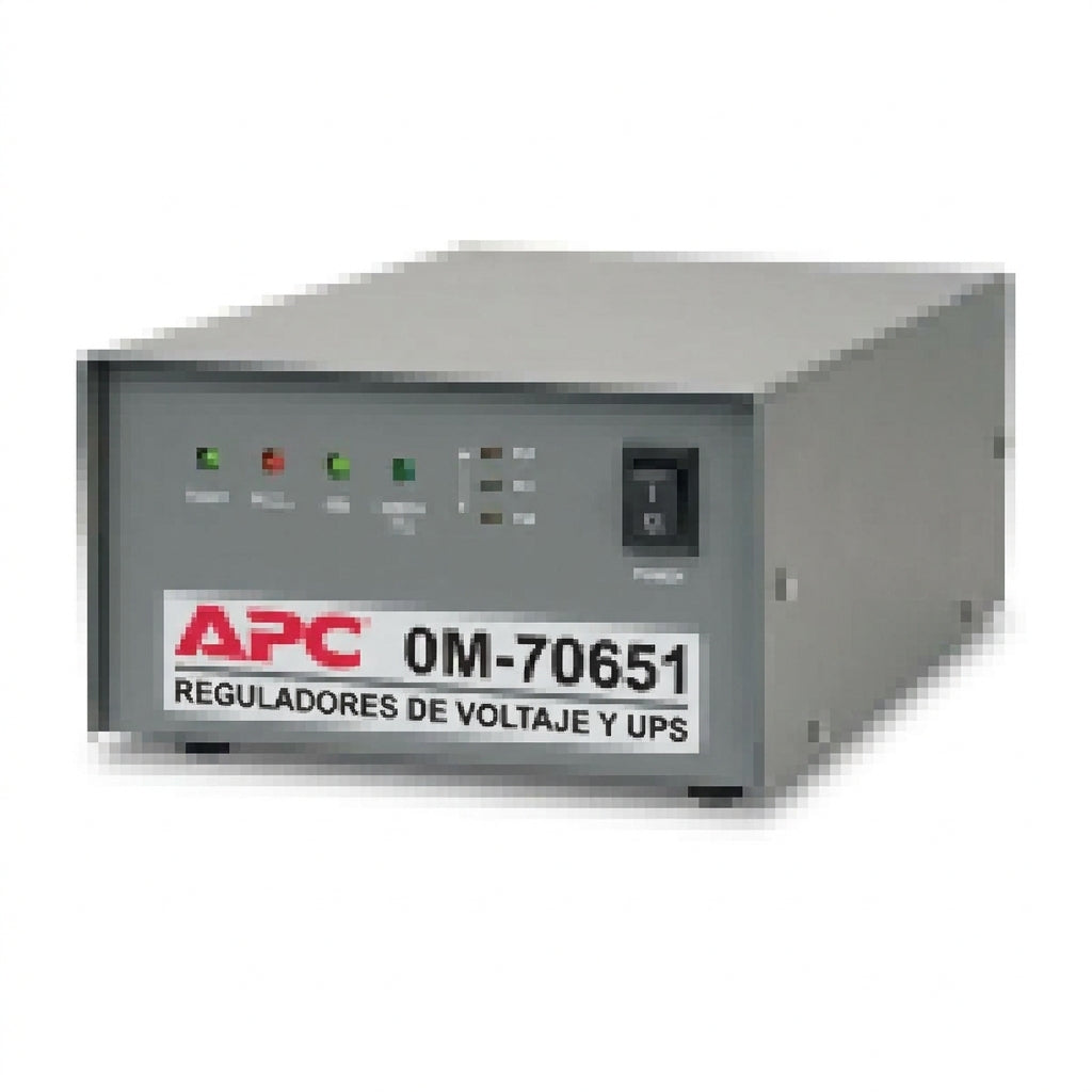 APC 0M-70651 REGULADORES DE VOLTAJE Y UPS
