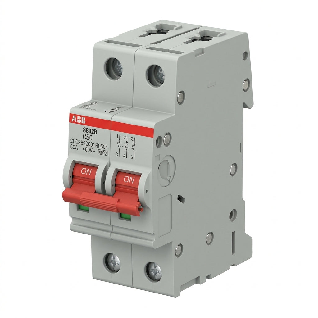 ABB 2CCS892001R0504 INTERRUPTORES TERMOMAGNETICOS MINIATURA RIEL DIN