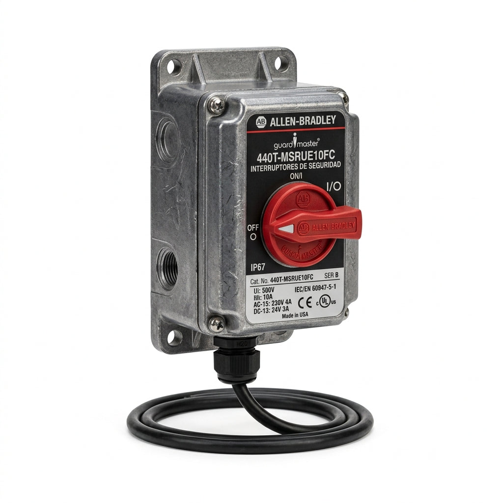 ALLEN-BRADLEY 440T-MSRUE10FC INTERRUPTORES DE SEGURIDAD