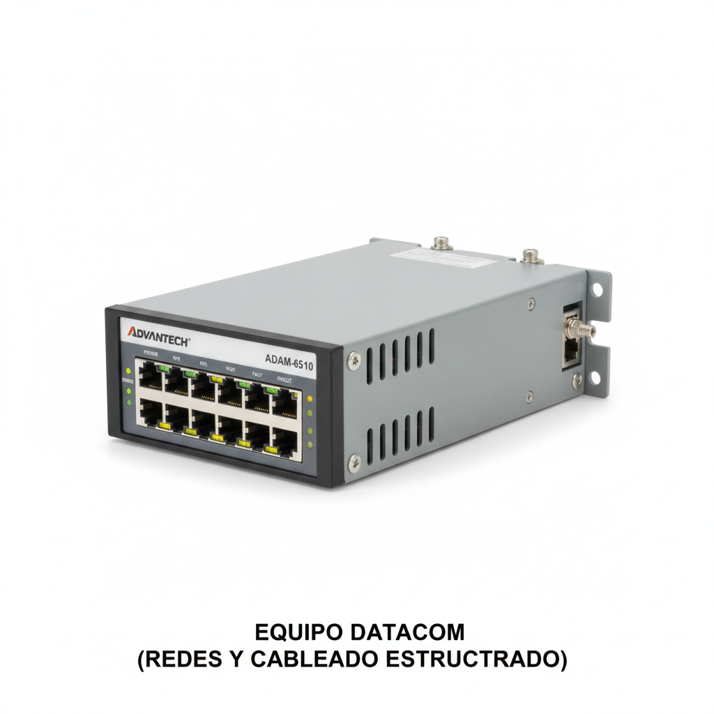 ADVANTECH ADAM-6510 EQUIPO DATACOM (REDES Y CABLEADO ESTRUCTURADO)