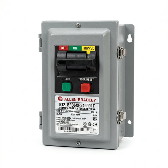 ALLEN-BRADLEY 512-BFB6XP345901T ARRANCADORES A TENSION PLENA