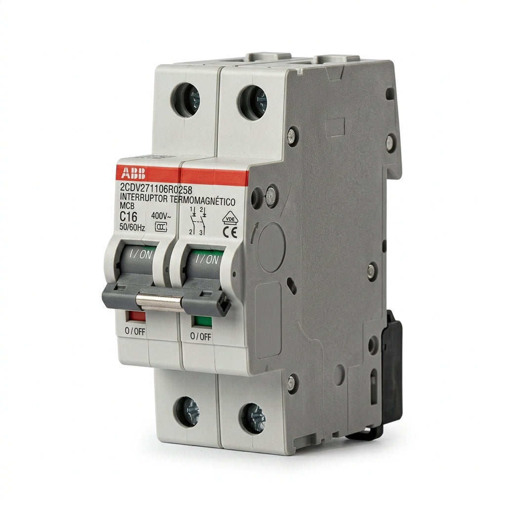 ABB 2CDV271106R0258 INTERRUPTORES TERMOMAGNETICOS MINIATURA RIEL DIN