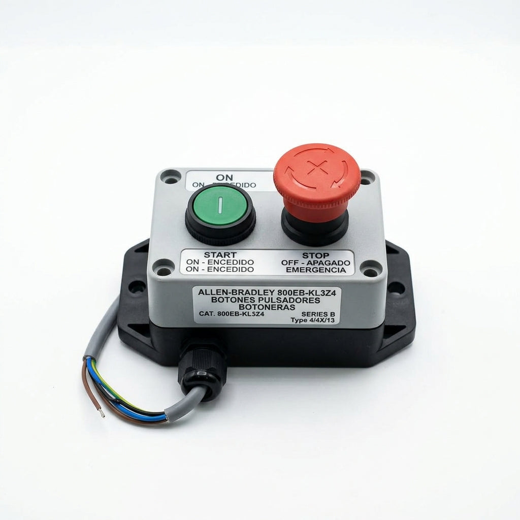 ALLEN-BRADLEY 800EB-KL3Z4 BOTONES PULSADORES BOTONERAS